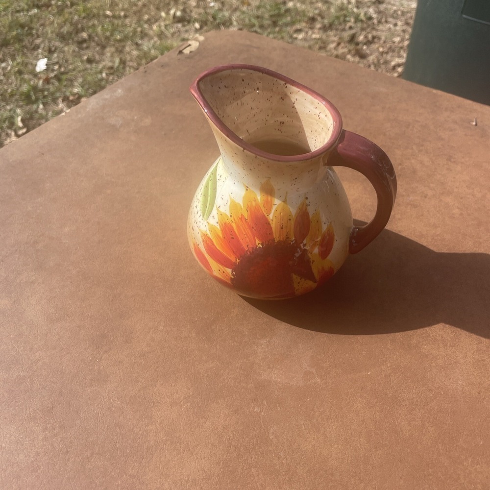 Pfaltzgraff Evening Sun Hand Painted Creamer